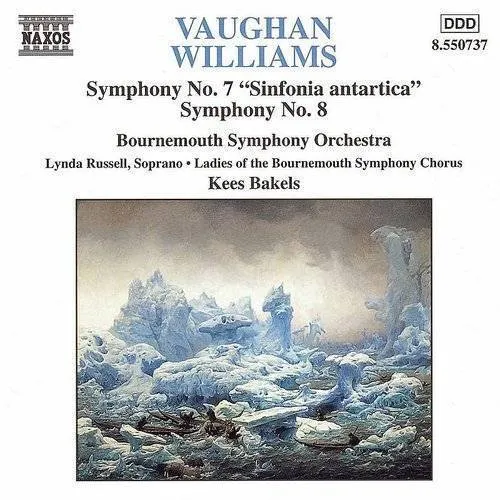 David Timson - Sinfonia 7 / Sinfonia Antartica / Sinfonia 8 vinyl record cover