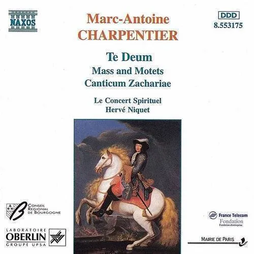 Herve Niquet - Te Deum vinyl record cover