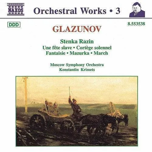 Moscow Symphony Orchestra - Orchestral Works 3 vinyl record cover