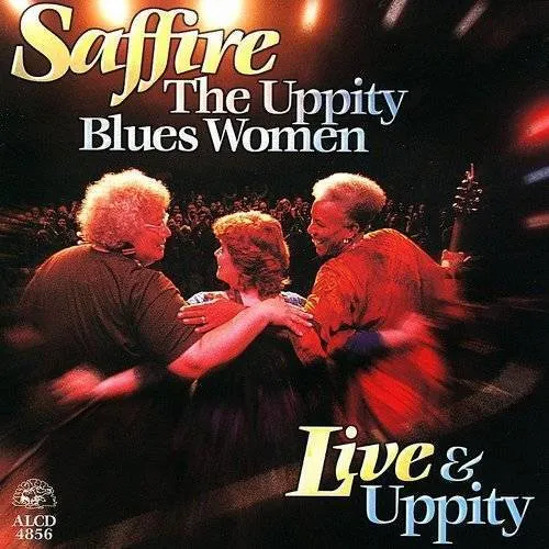 Saffire- The Uppity Blues Women - Live & Uppity vinyl record cover