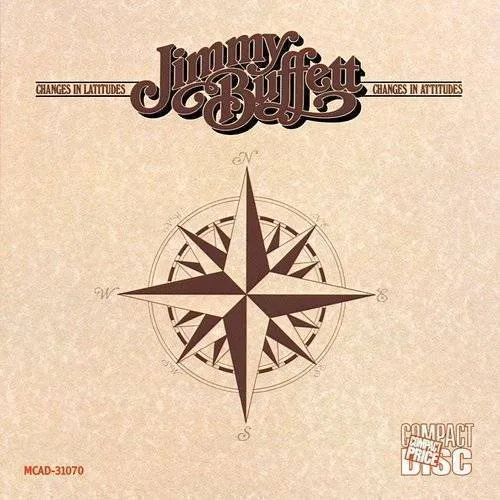 Jimmy Buffett - Changes in Latitudes Changes in Attitudes vinyl record cover