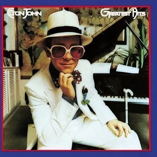 Elton John - Elton John's Greatest Hits vinyl record cover