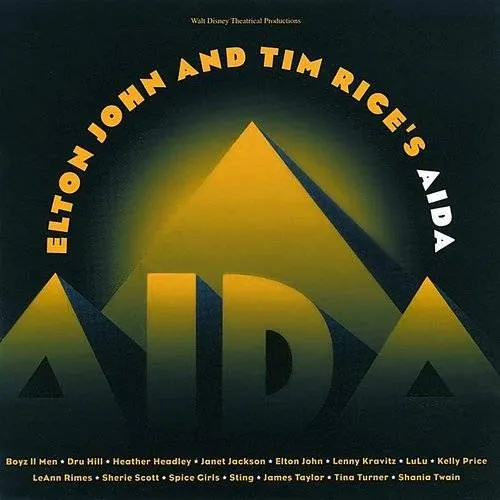 Elton John - Aida vinyl record cover