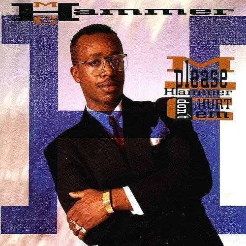 Mc Hammer - Please Hammer, Don't Hurt 'Em vinyl record cover