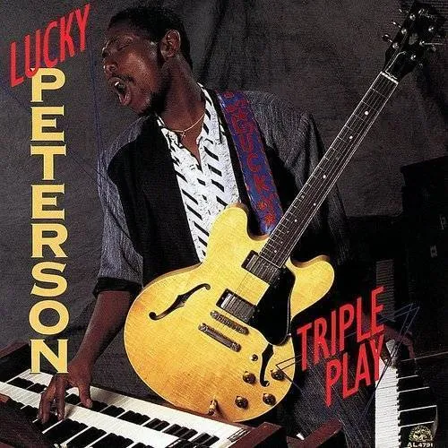Lucky Peterson - Triple Play vinyl record cover