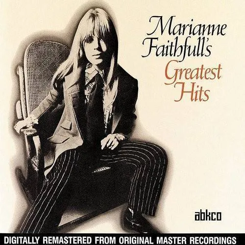 Marianne Faithfull - Greatest Hits vinyl record cover