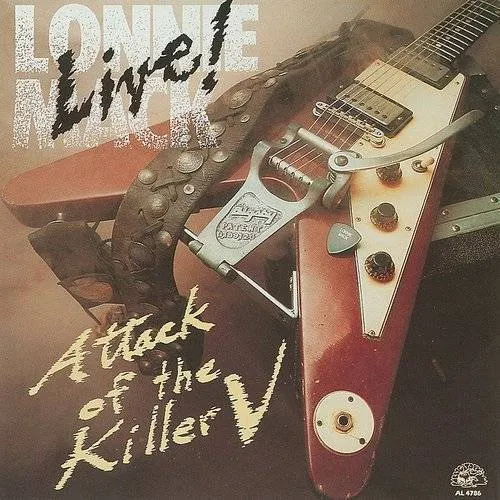 Lonnie Mack - Live - Attack of the Killer V vinyl record cover