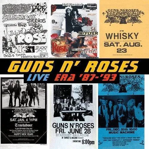 Guns N' Roses - Live Era 87-93 vinyl record cover