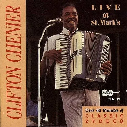 Clifton Chenier - Live at St Mark's vinyl record cover