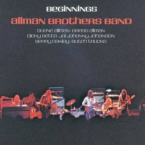The Allman Brothers Band - Beginnings (remastered) vinyl record cover