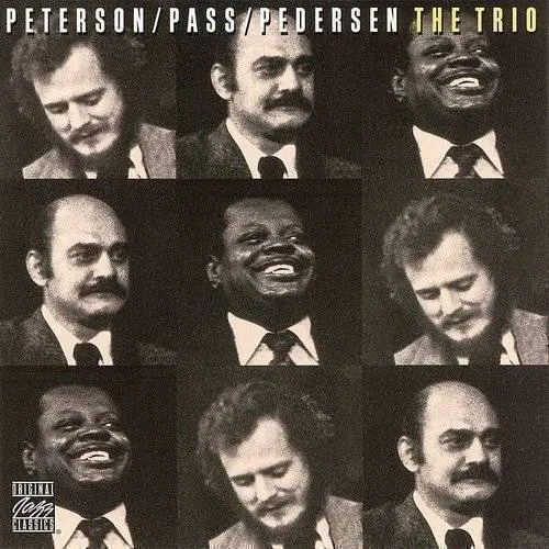 Oscar Peterson & The Bassists - Trio vinyl record cover