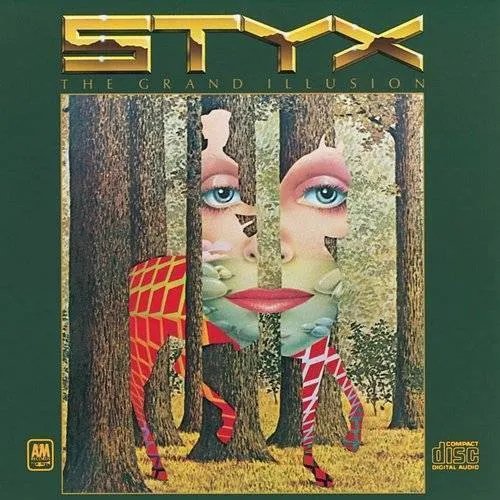 Styx - Grand Illusion vinyl record cover