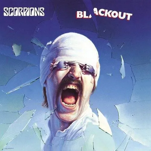 Scorpions - Blackout vinyl record cover