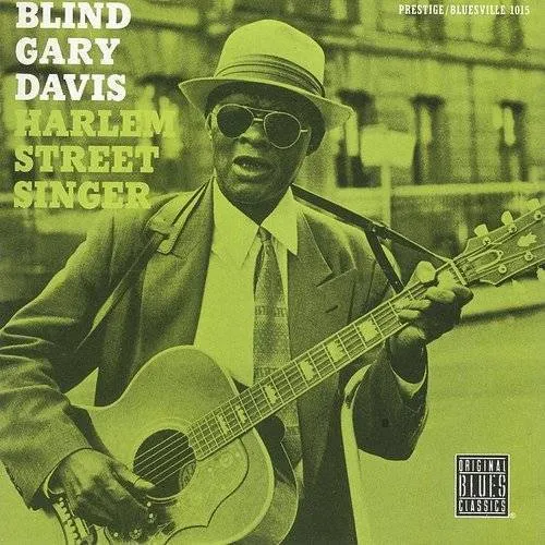 Blind Davis Gary - Harlem Street Singer vinyl record cover