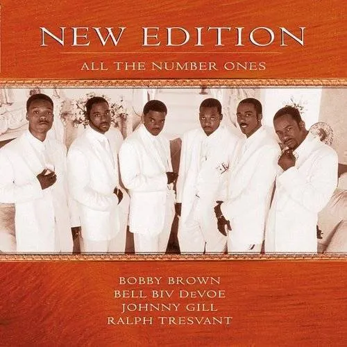 New Edition - All the Number Ones vinyl record cover