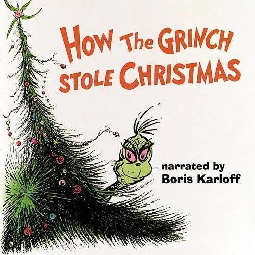 Boris Karloff - How The Grinch Stole Xmas / O.s.t. vinyl record cover