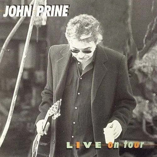 John Prine - Live on Tour vinyl record cover