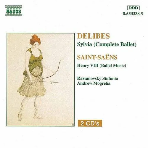 Andrew Mogrelia - Sylvia Complete Ballet vinyl record cover