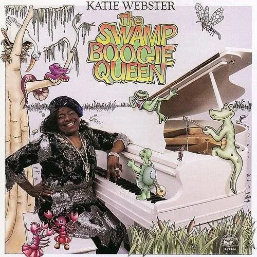 Katie Webster - Swamp Boogie Queen vinyl record cover