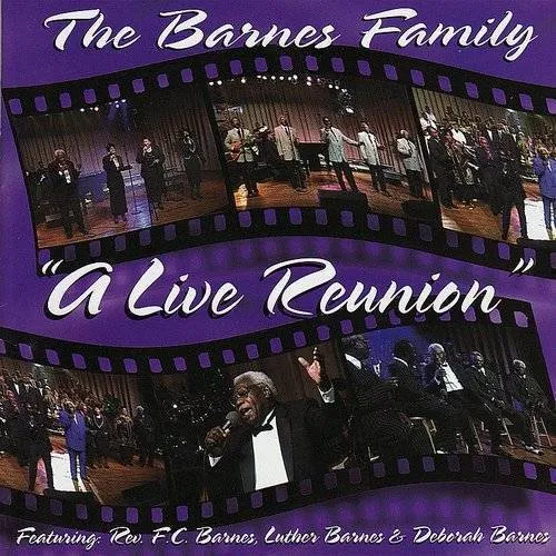 Barnes Family - A Live Reunion vinyl record cover