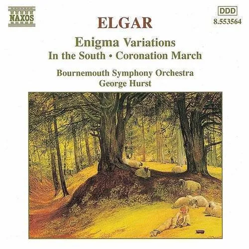 ENGLISH MUSIC FOR STRINGS - Variations on Original Theme Enigma Op 36 vinyl record cover