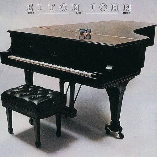 Elton John - Here And There vinyl record cover