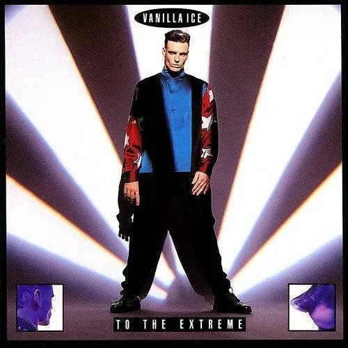 Vanilla Ice - To the Extreme vinyl record cover
