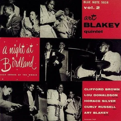 Art Blakey Quintet - Night at Birdland 2 vinyl record cover