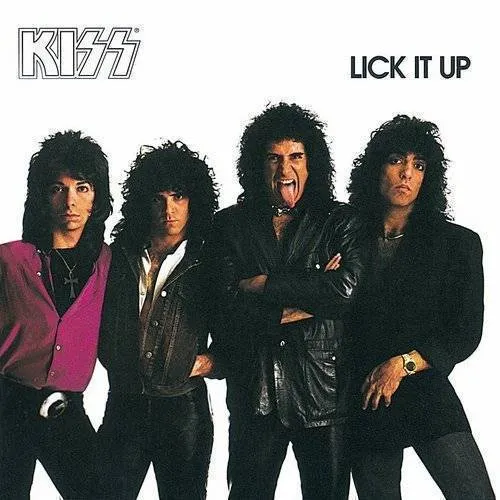 KISS - Lick It Up (remastered) vinyl record cover