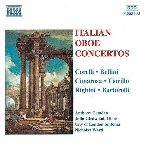 Anthony Camden - Italian Oboe Concertos / Various vinyl record cover
