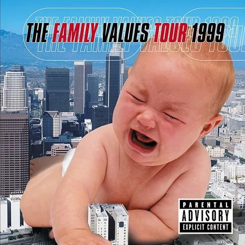 Various Artists - Family Values Tour 1999 vinyl record cover