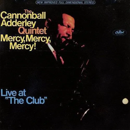 Cannonball Adderley - Mercy Mercy Mercy vinyl record cover