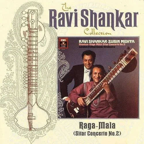 Ravi Shankar - R„ga-M„l„ (Sitar Concerto No. 2) vinyl record cover