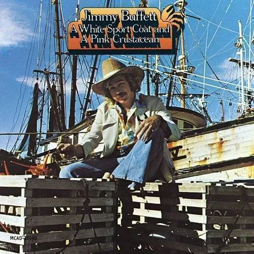 Jimmy Buffett - White Sport Coat & Pink Crustacean vinyl record cover