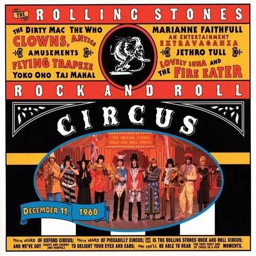 The Rolling Stones - Rock & Roll Circus vinyl record cover