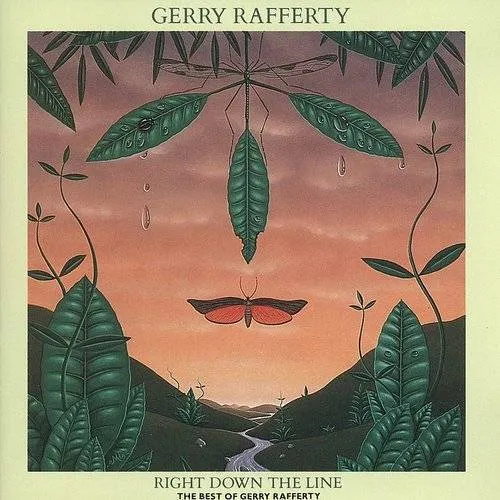 Gerry Rafferty - Right Down the Line: Best of Gerry Rafferty vinyl record cover