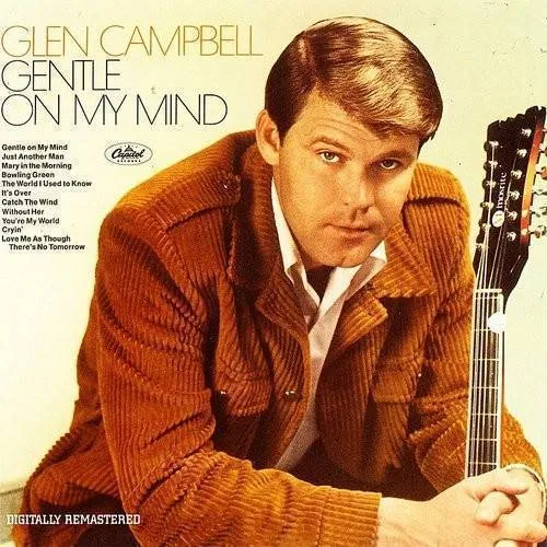 Glen Campbell - Gentle On My Mind vinyl record cover