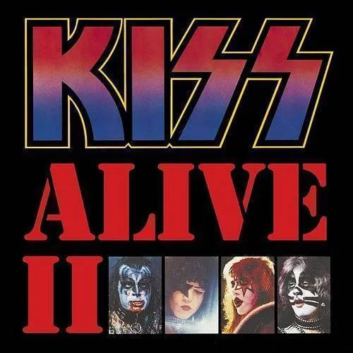 Kiss - Alive 2 (remastered + Ltd Ed Booklet & Tatoos) vinyl record cover