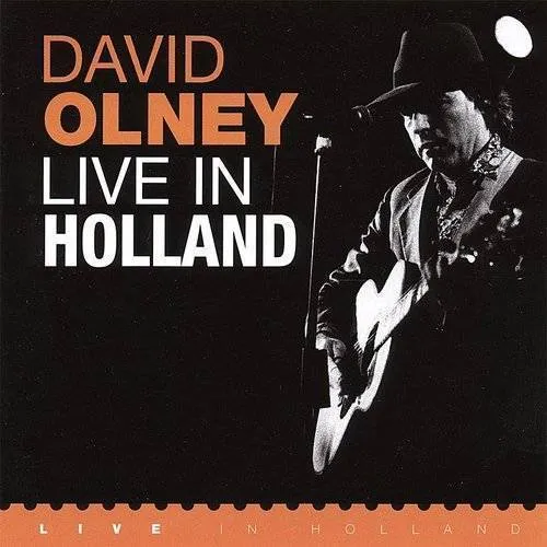 David Olney - Live in Holland vinyl record cover