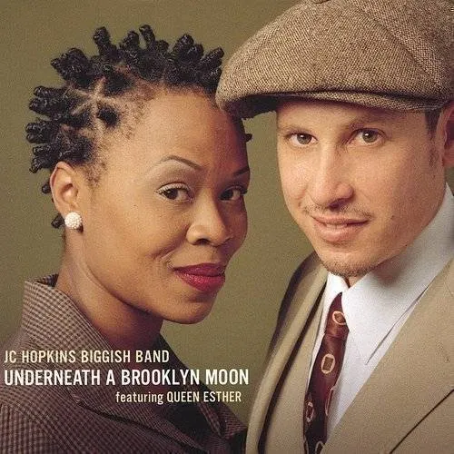 J.C. Hopkins Biggish Band - Underneath a Brooklyn Moon vinyl record cover