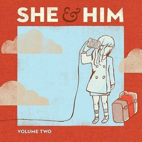 She & Him - Volume Two vinyl record cover