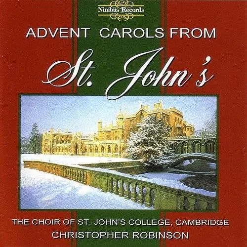 Choir Of St Johns College - Advent Carols from St John's vinyl record cover