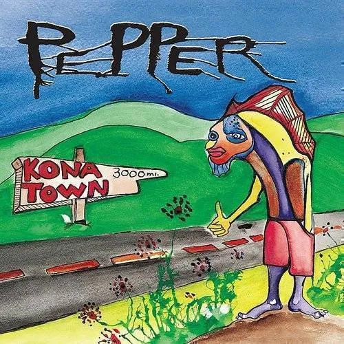Pepper - Kona Town vinyl record cover