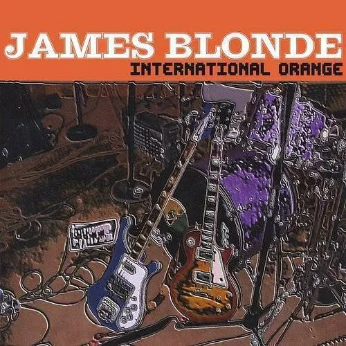 James Blonde - International Orange vinyl record cover