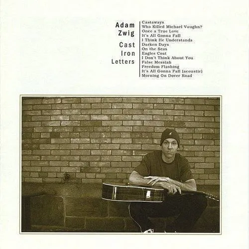 Adam Zwig - Cast Iron Letters * vinyl record cover