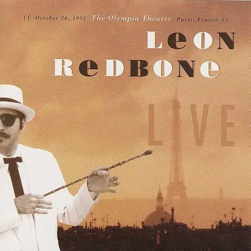 Leon Redbone - Live December 26, 1992 The Olympia Theater, Paris France vinyl record cover