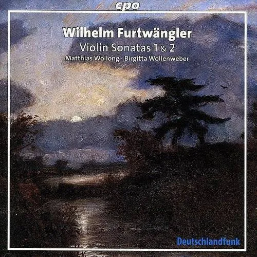W. FURTWANGLER - Sonatas for Violin & Piano vinyl record cover