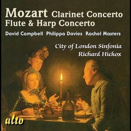 David Campbell - Concertos for Clarinet & Flute & Harp vinyl record cover