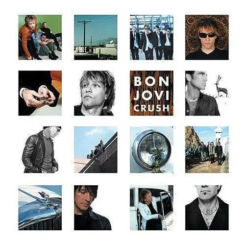 Bon Jovi - Crush vinyl record cover