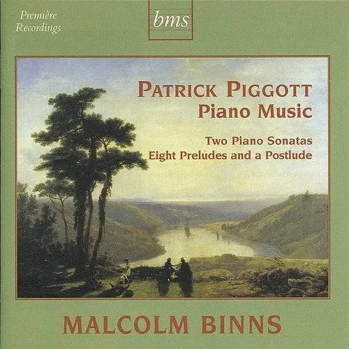 Malcolm Binns - Piano Music vinyl record cover